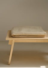 Sandy Yellow Linen Flat Sheet