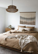 Almond Linen Duvet Cover