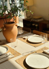 Almond Linen Placemat Set