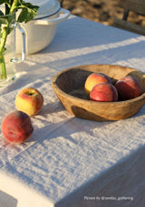 Beige Linen Tablecloth