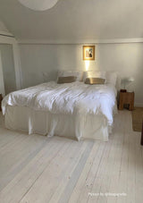 White Linen Duvet Cover Set