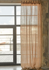 Tab Top Linen Curtains