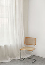 White Linen Curtains