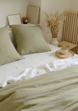 White Linen Sheets
