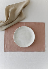 Sunset Rose Linen Placemat Set