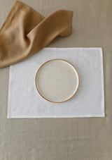 White (Ivory) Linen Placemat Set