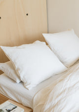 White Linen Duvet Cover Set