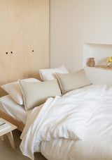White Linen Bedding