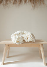 White Linen Fitted Sheet