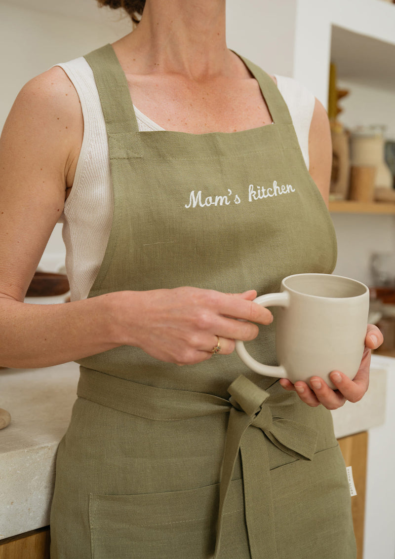 Personalized Linen Apron