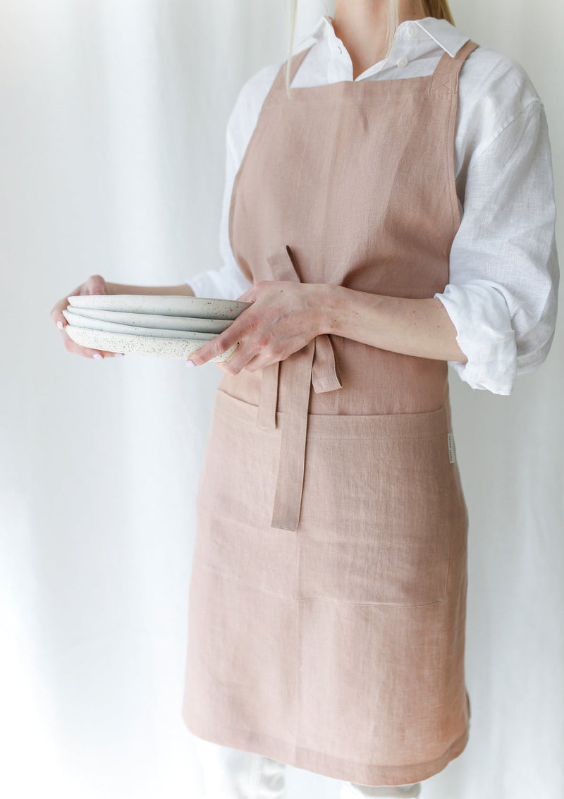 Personalized Linen Apron