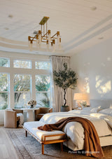 Beige Stripe Linen Pillowcase