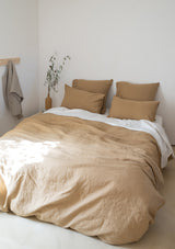 Brown Linen Bedding