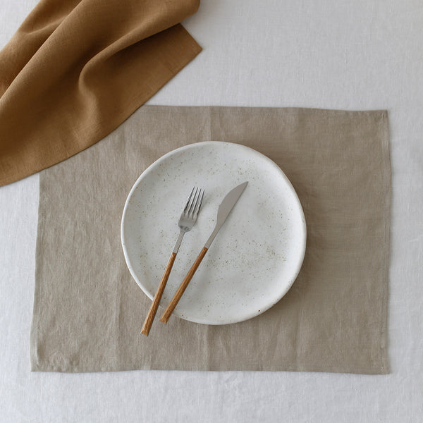 Linen placemats deals