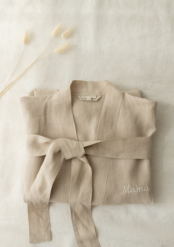 Embroidery Service for Bathrobes April Notes