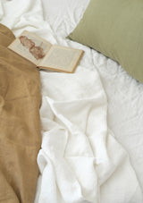 White Linen Sheets
