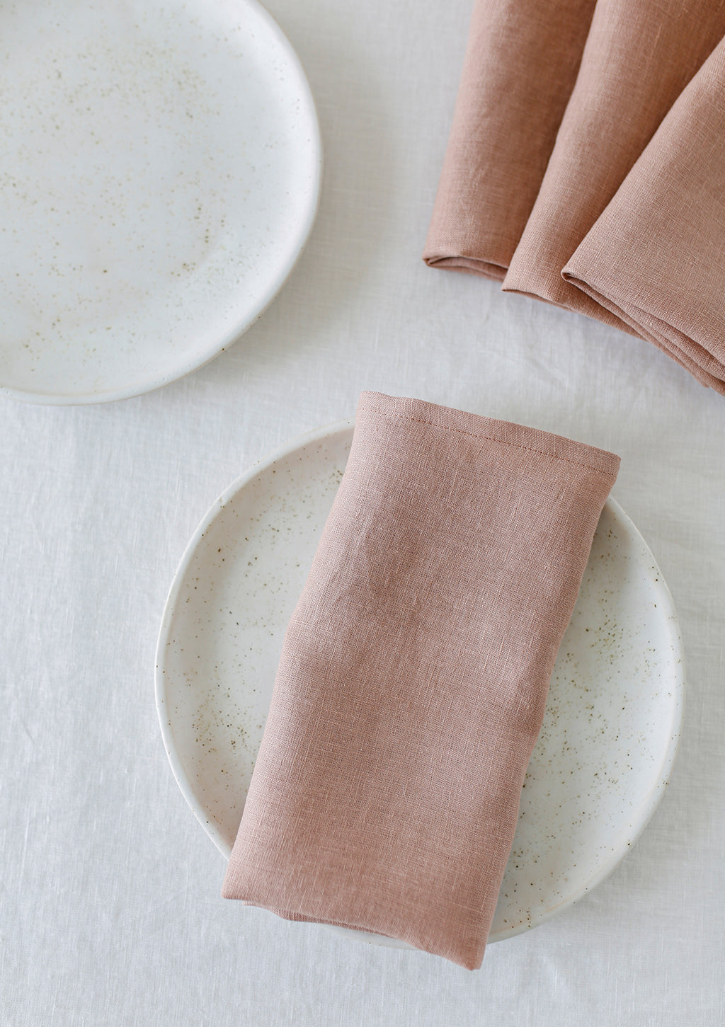 Bulk Linen Napkin, Washed Soft Natural Linen Napkin, Dinner Napkin