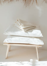 White Linen Duvet Cover Set